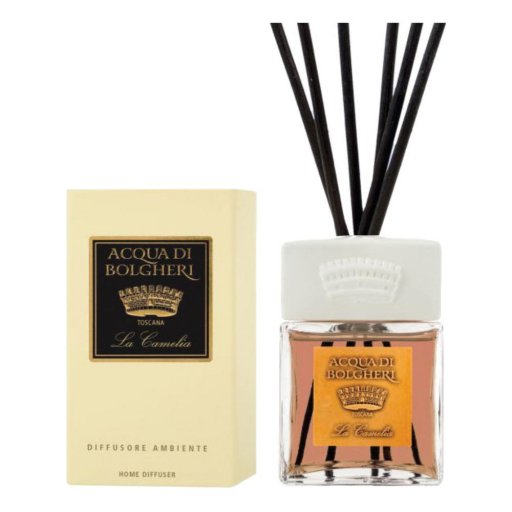 Acqua di Bolgheri Diffusore Ambiente La Camelia 200ml - Eleganza Profumata per il Tuo Spazio