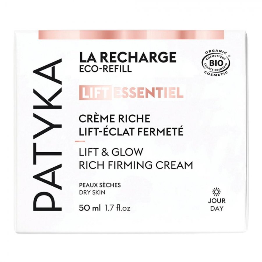 Patyka Creme Riche Lift Eclat Fermete Recharge 50ml