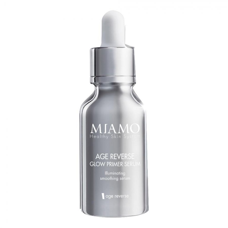 Miamo Age Reverse Glow Primer Serum Siero Illuminante 30ml - Siero Antietà e Base Trucco