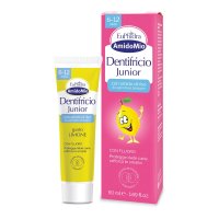 Euphidra Amidomio Dentifricio Limone 6-12 Anni 50ml - Protegge Dalle Carie Rafforza Lo Smalto