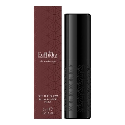 Euphidra Blush Cremoso Stick Pinky 6ml - Pratico Blush Stick per un Colorito Radioso