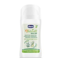 Chicco Roll-On NaturalZ Antizanzare Protettivo&Rinfrescante 60ml 2 Anni+ - Per Piacevoli Soggiorni All'Aperto