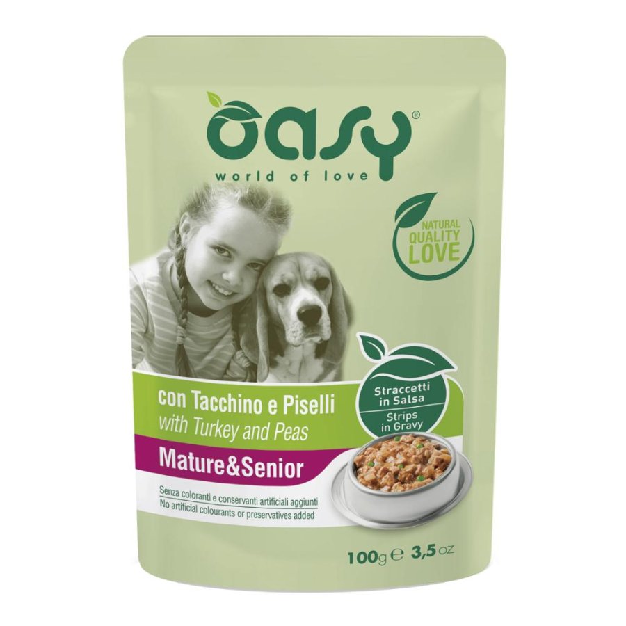OASY CANE MATURE/SENIOR TACCHINO PISELLI 100GR (bustina)