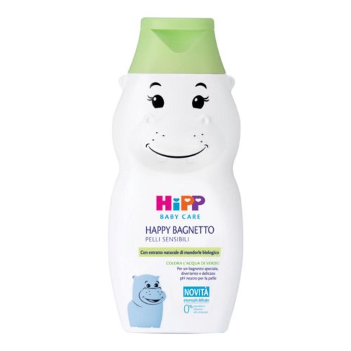 HiPP Baby, Happy Bagnetto Ippopotamo Fun, 300 ml