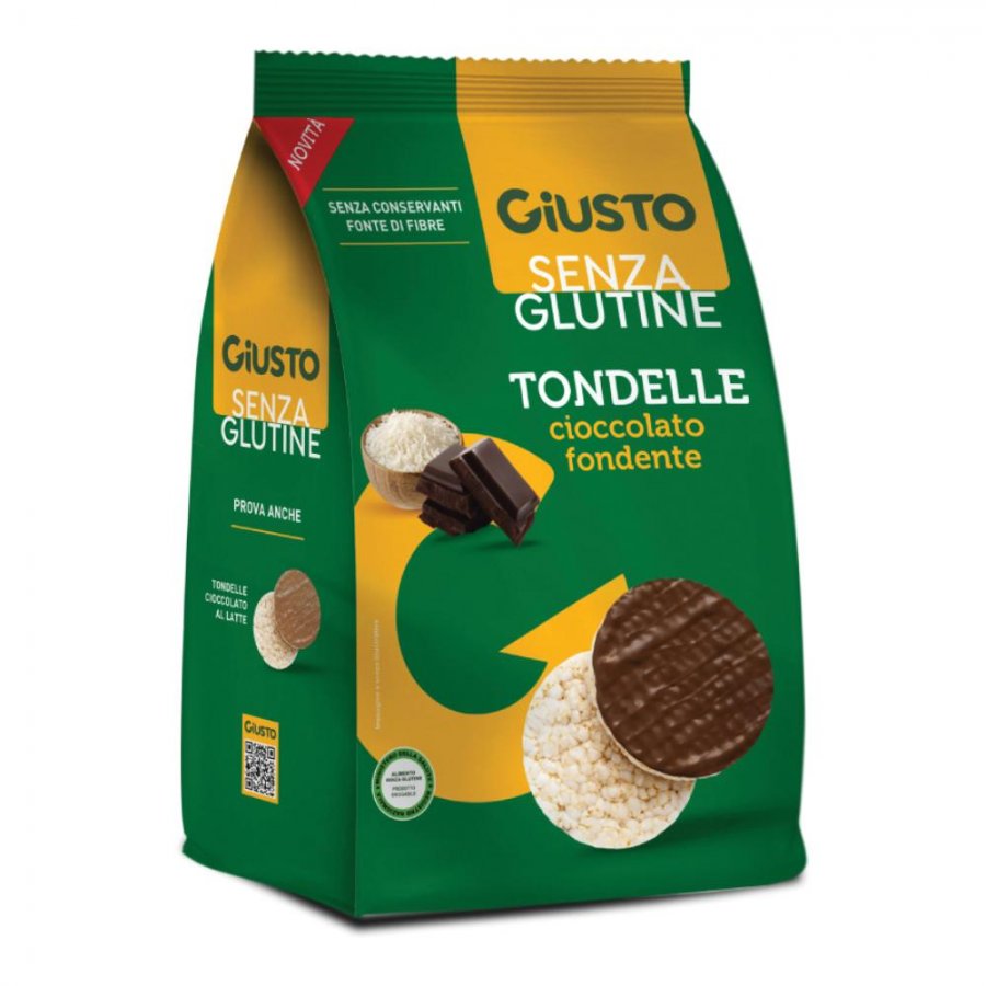 GIUSTO S/G Tondelle Cioccolato Fondente