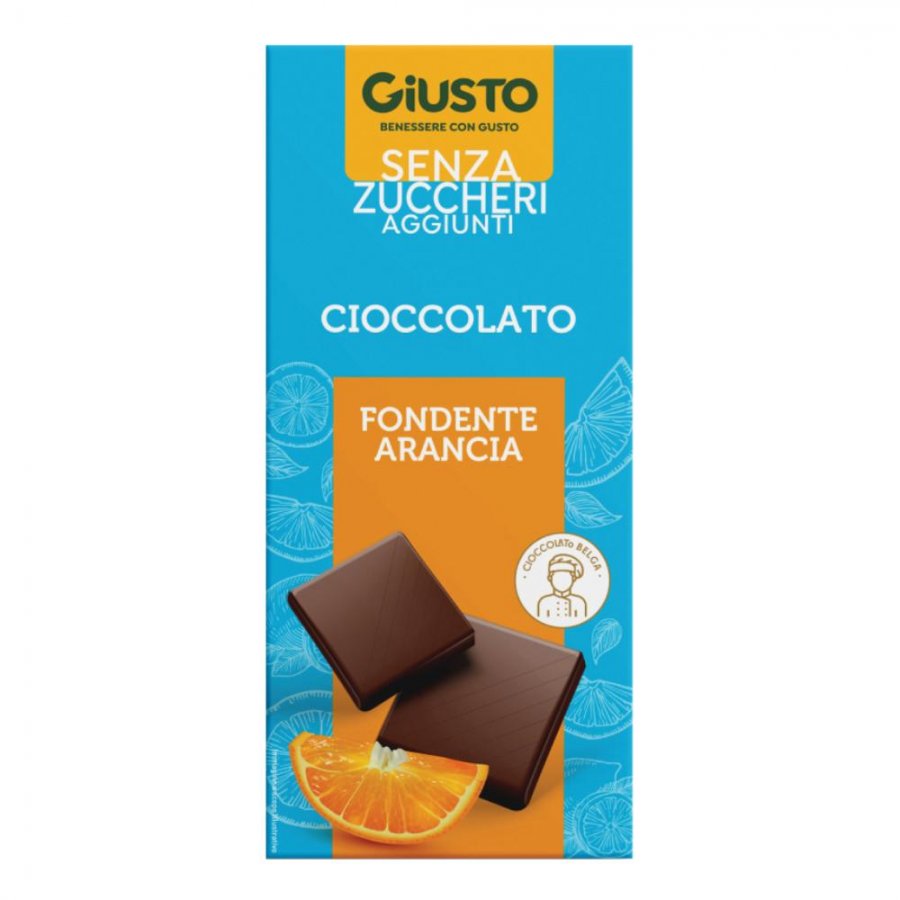 GIUSTO S/Z Cioccolato Arancia 85g
