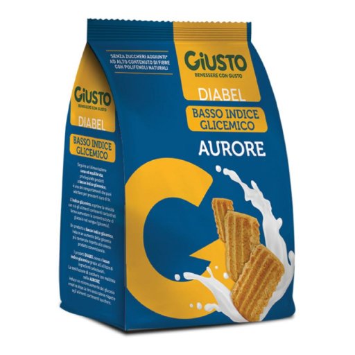 Giusto Diabel Biscotti Aurore 150g – Biscotti a Basso Indice Glicemico e Senza Zuccheri Aggiunti
