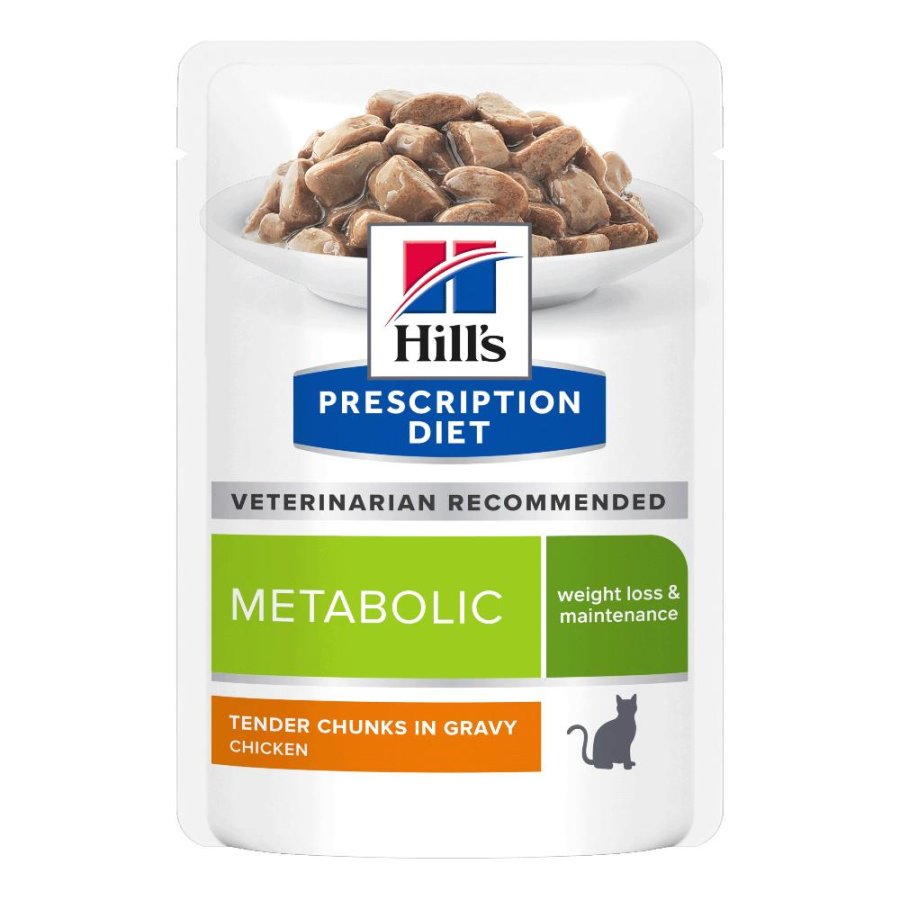 HILL'S GATTO DIET METABOLIC WEIGHT GRAVY (IN SALSA) POLLO 85GR (bustina)