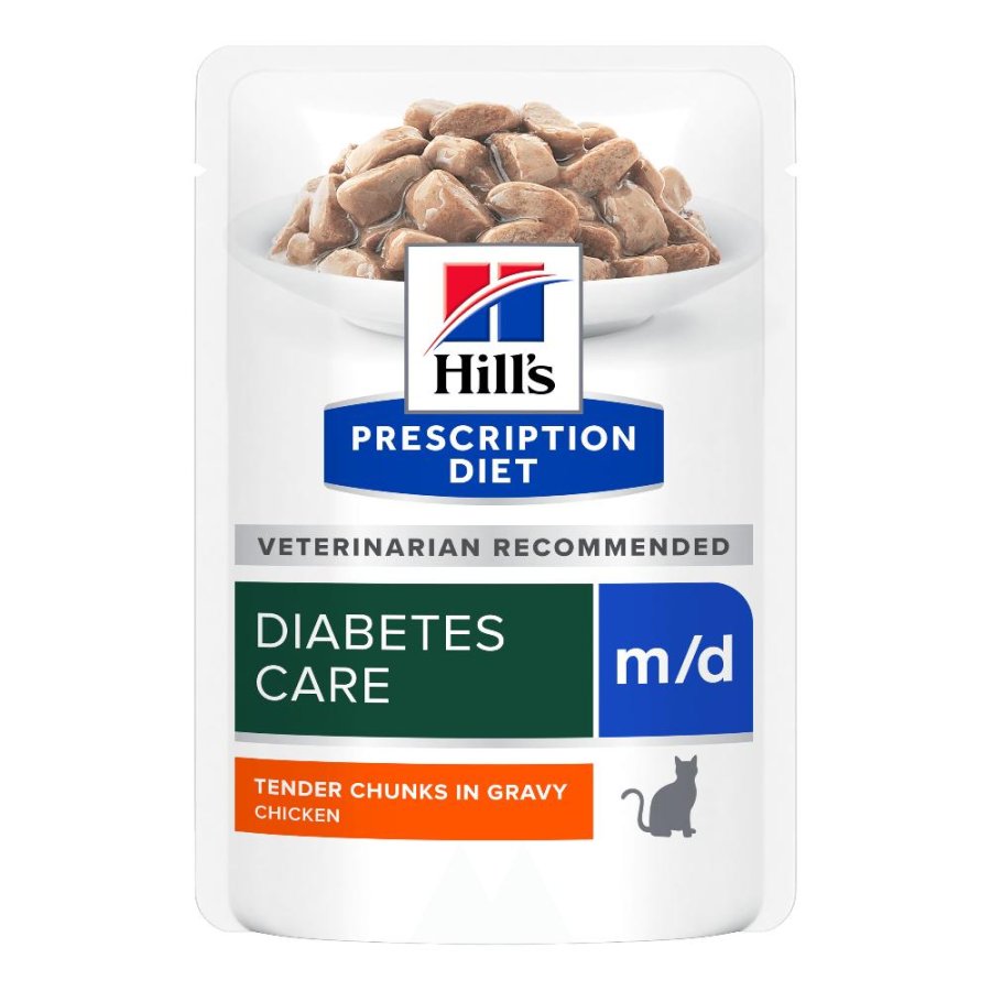HILL'S GATTO DIET M/D DIABETS CARE POLLO 85GR (blister)