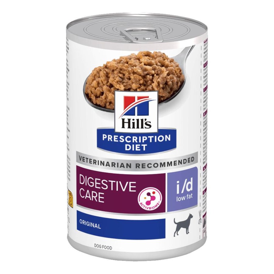 HILL'S CANE DIET I/D DIGESTIVE CARE LOW FAT ORIGINAL 360GR (lattina)
