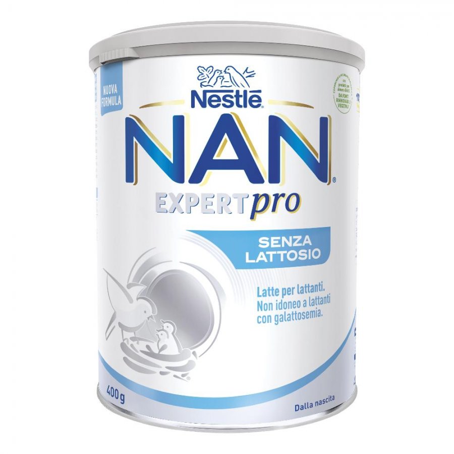 Nestlé - Nan Expertpro Latte in Polvere Senza Lattosio 400g - Formula per Lattanti