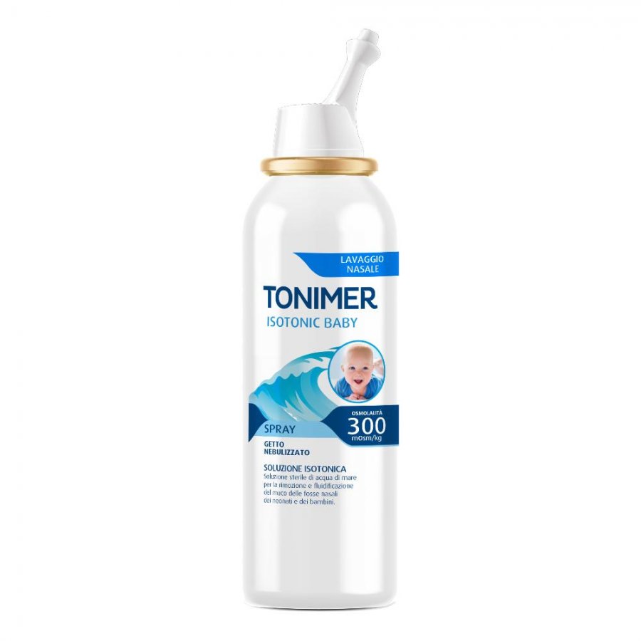 Tonimer Md Isotonic Baby Spray per igiene del naso dei bambini 100ml