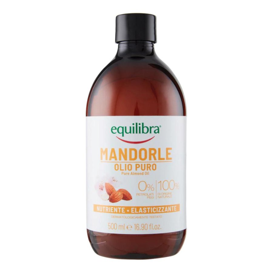 Equilibra Olio di Mandorle Dolci Puro, 500 ml