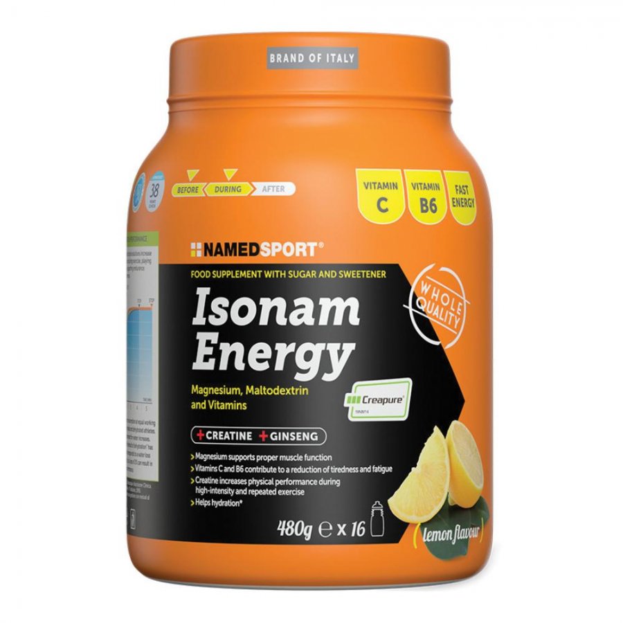 Isonam Energy Lemon 480g