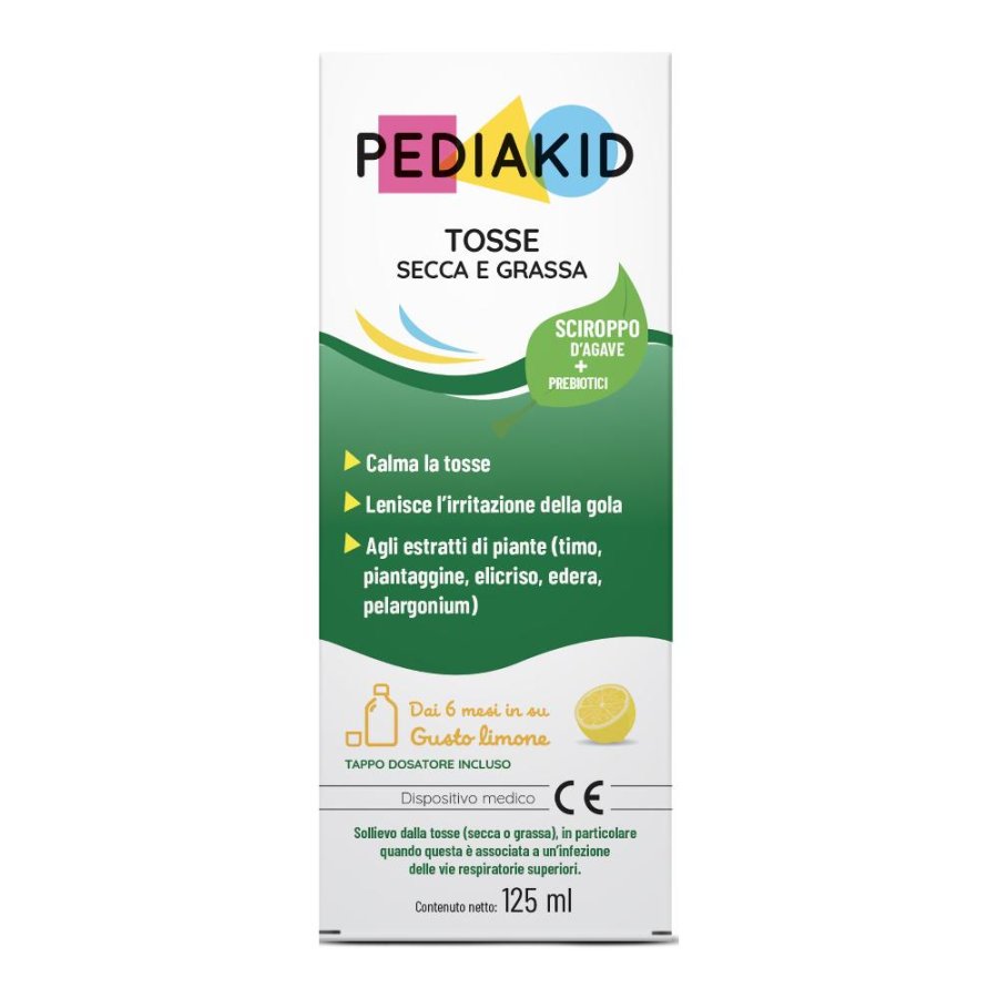 Ineldea, Pediakid Tosse Secca e Grassa, 125 ml Ineldea, Pediakid Tosse Secca e Grassa, 125 ml