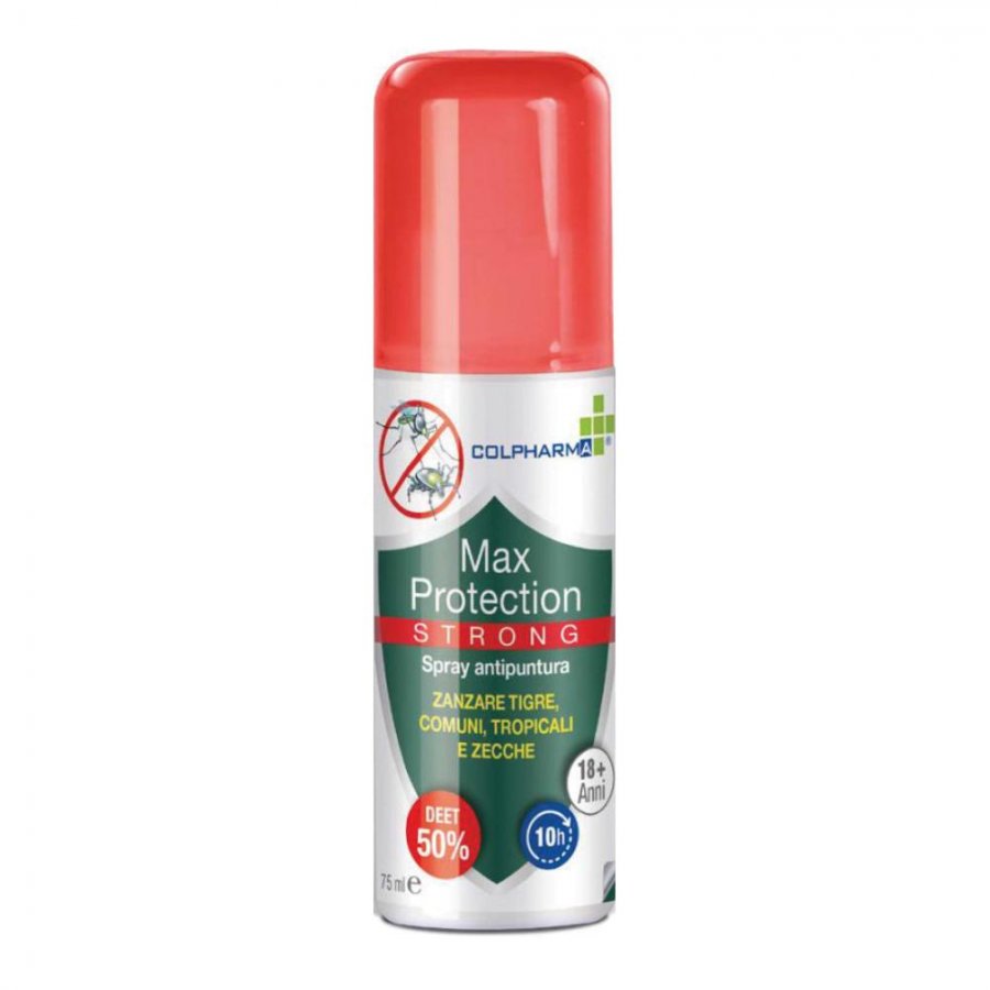Colpharma Spray Repellente Antizanzare Max Protection Strong 75ml