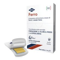 Ferro Film Orodispersibili 20 Bustine - Gusto Limone, Integratore Ferro e Acido Folico