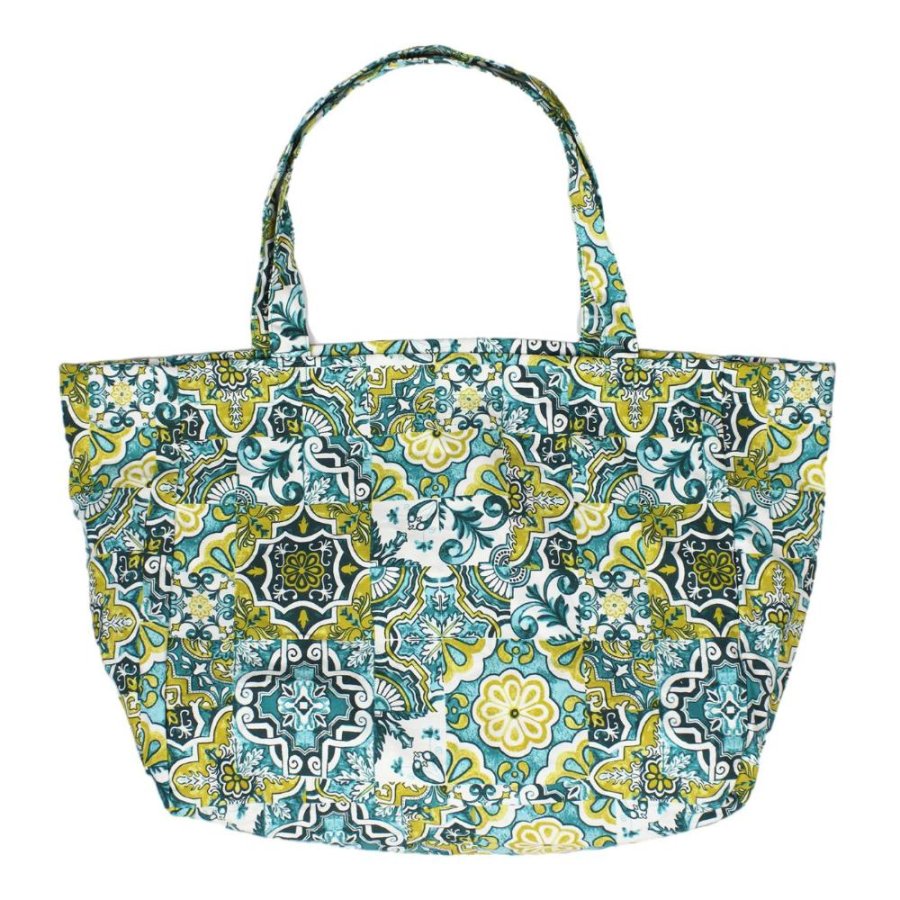 Colors Tote Bag Green