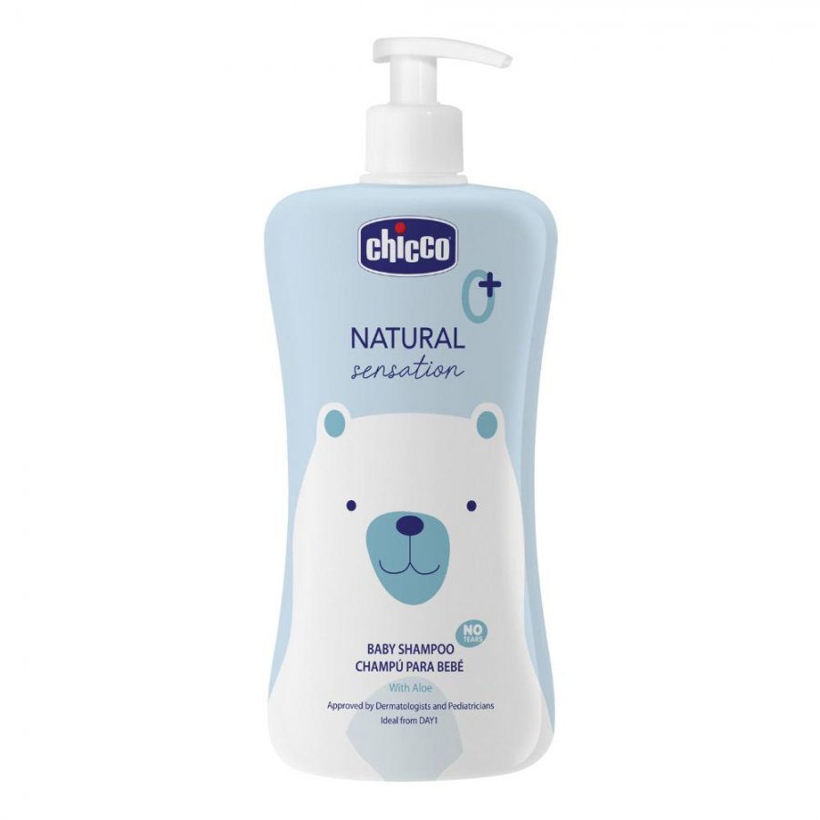 Chicco Natural Sensation Baby Shampoo 500ml 0 Mesi+ - Amore Autentico Per La Pelle