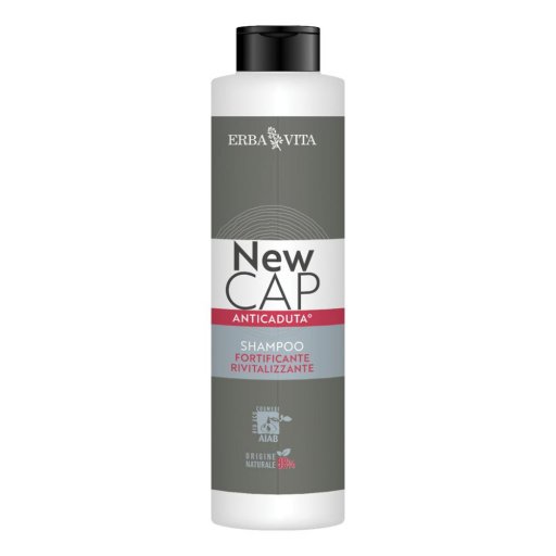 Erba Vita New Cap Shampoo Anticaduta 250ml - Deterge e Rinforza i Capelli