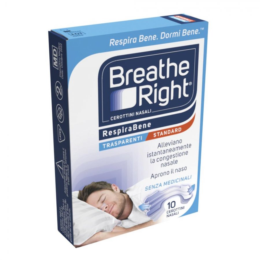 BREATH RIGHT Trasparenti 10pz