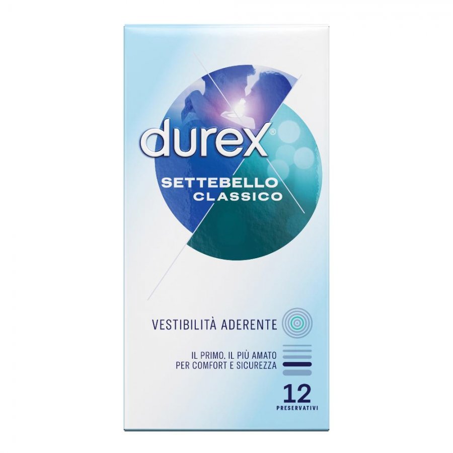 Durex Settebello 12pz | Preservativi Affidabili per una Protezione Sicura