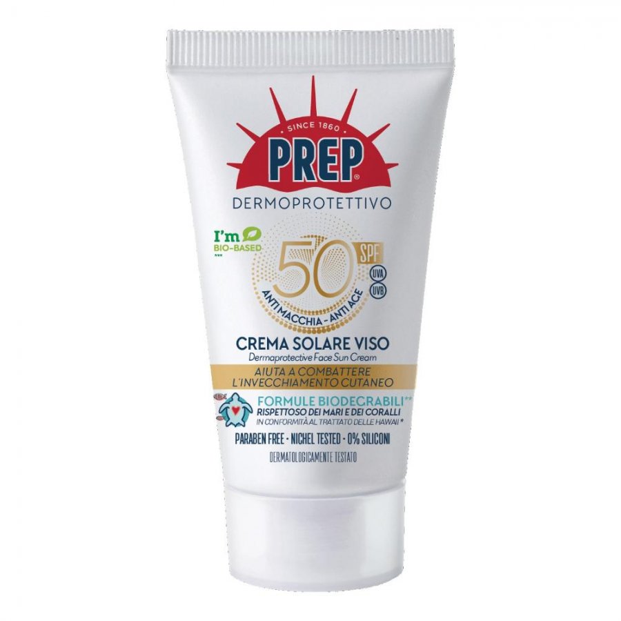 PREP CREMA SOLARE VISO 50 ECO