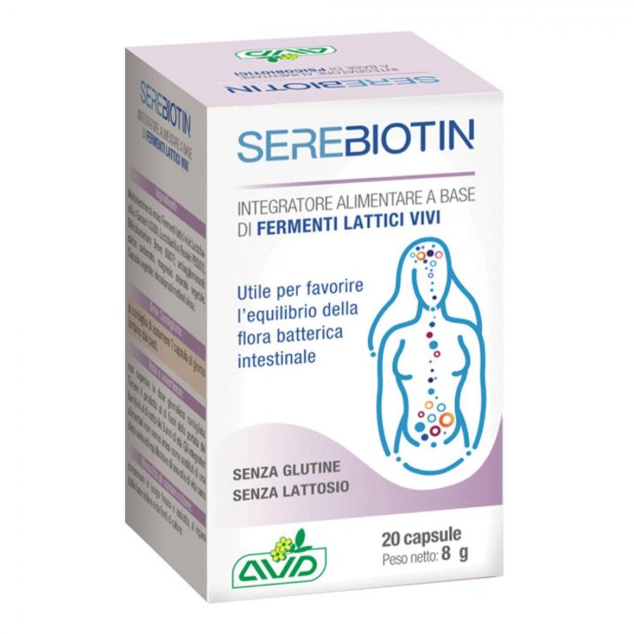 Serebiotin - Integratore di Fermenti Lattici Probiotici per Donne in Gravidanza e Allattamento