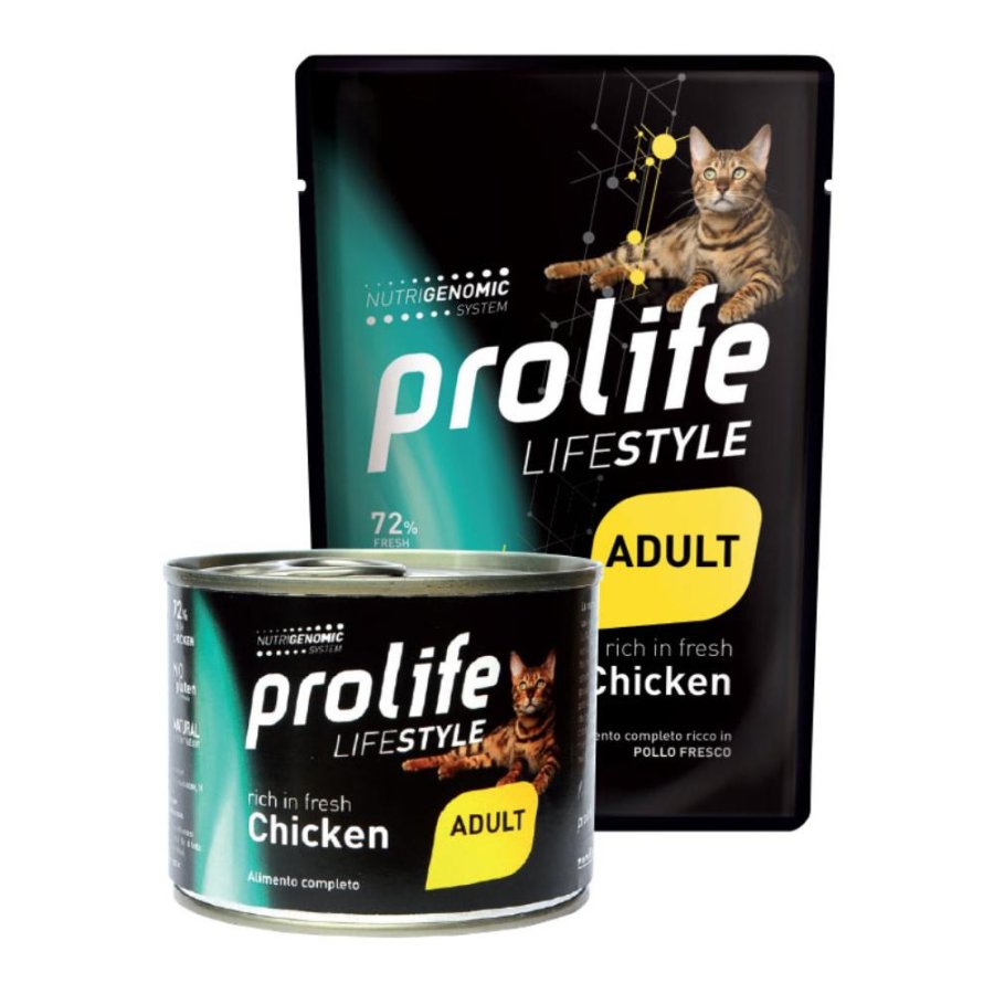 PROLIFE GATTO LIFESTYLE ADULT POLLO 85GR (bustina)
