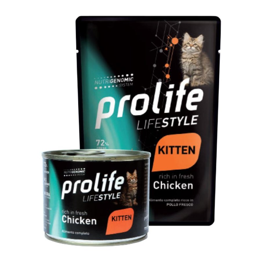 PROLIFE GATTO LIFESTYLE KITTEN POLLO 85GR (bustina)