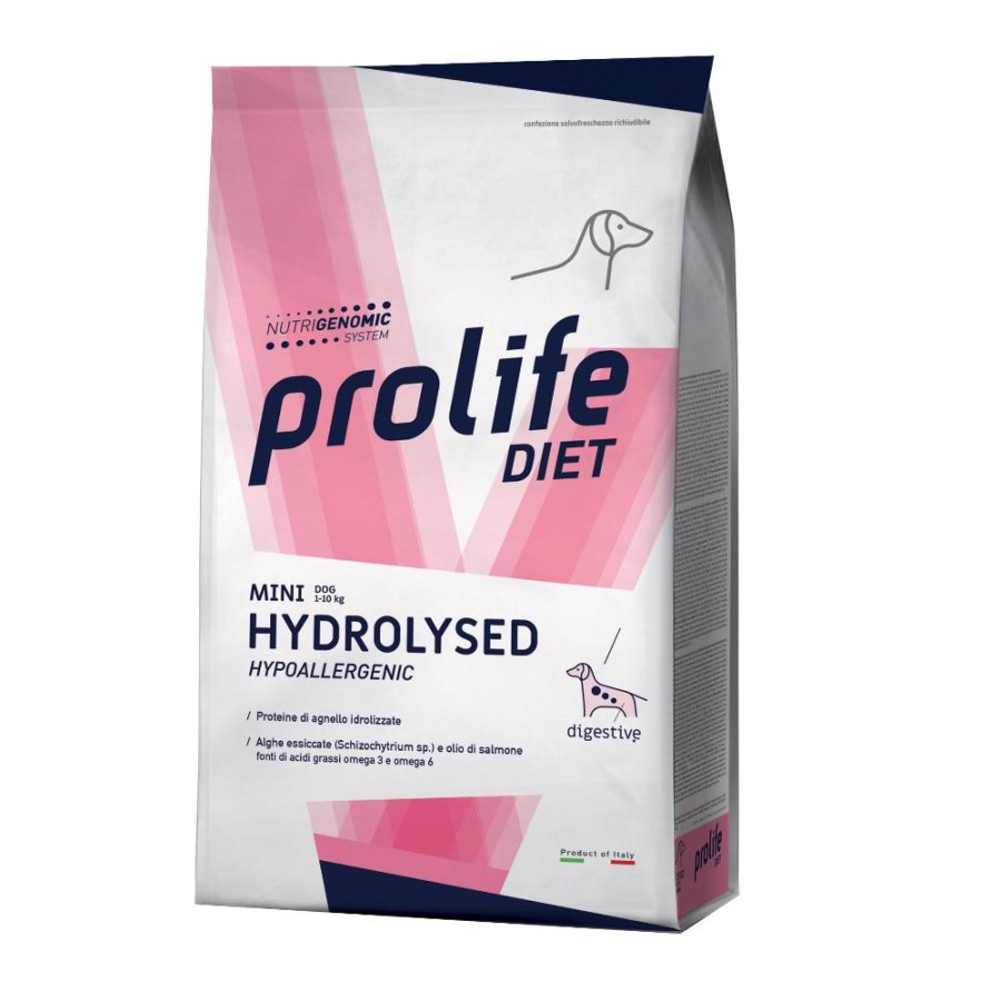 PROLIFE CANE DIET HYDROLYSED HYPOALLERGENIC MINI 500GR