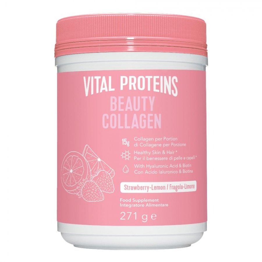Nestlé - Vital Proteins Beauty Collagen 271g - Integratore di Collagene per la Bellezza della Pelle