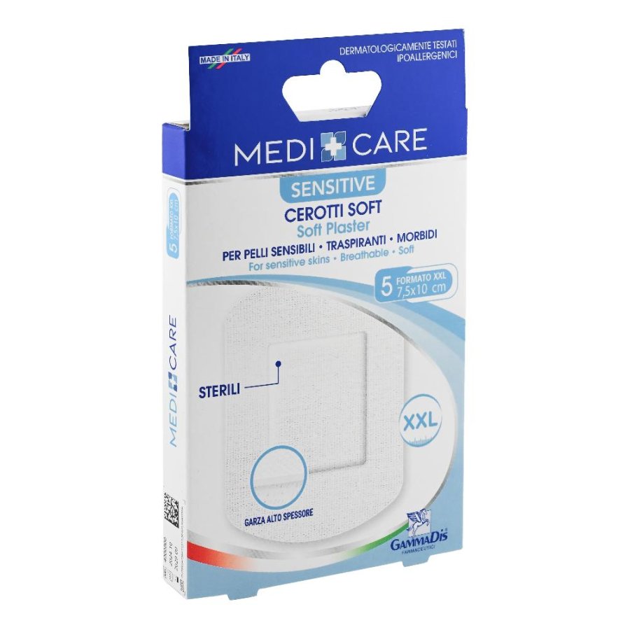 Cerotti Sterili Tnt 7,5x10cm 5 Pezzi - Dermacare - Cerotti sterili per uso medicale