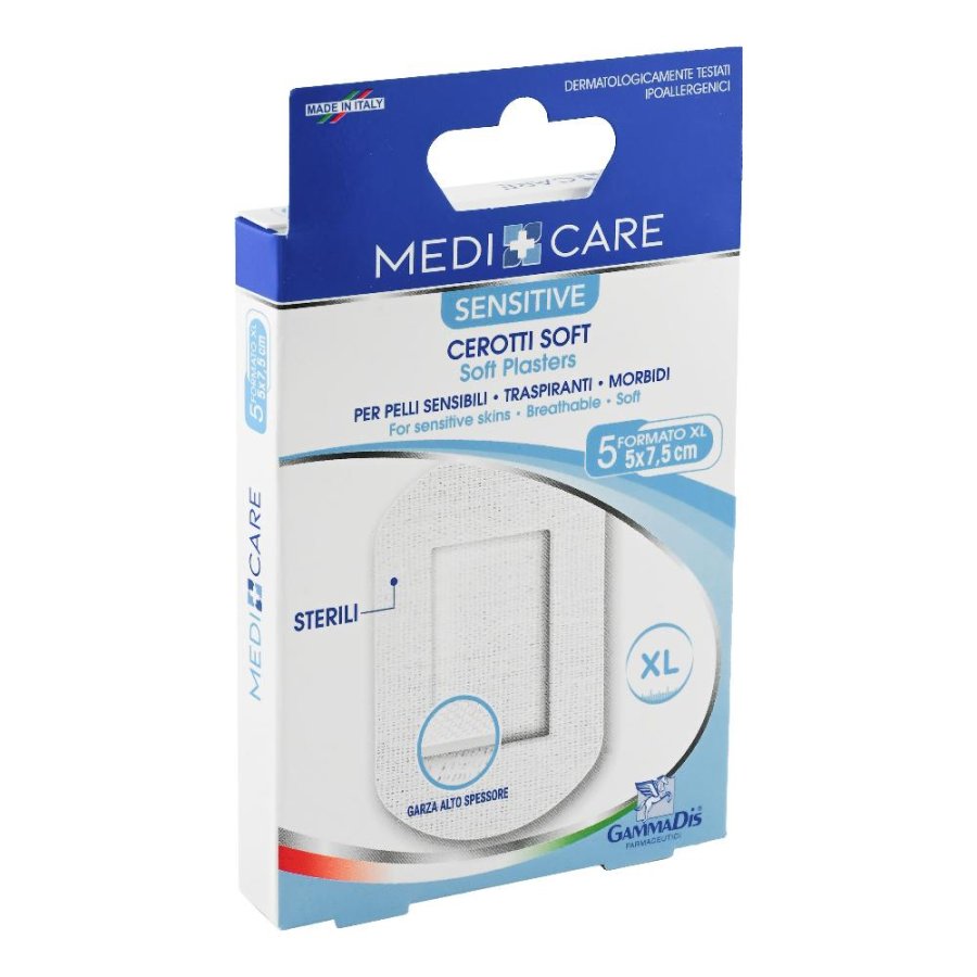 Cerotti Sterili Tnt 7,5x5cm 5 Pezzi - Dermacare - Cerotti sterili di alta qualità