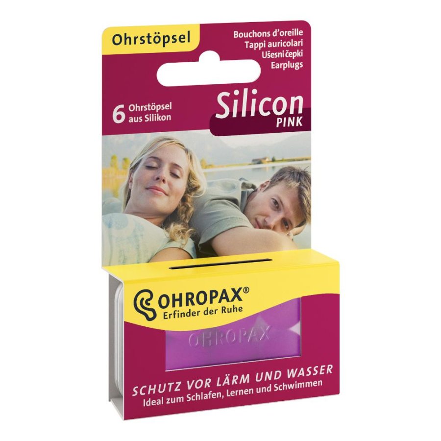 OHROPAX Tappi Aur.Sil.Pink 6pz