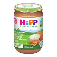 HiPP, Risottino Cremoso Verdure Ceci, 220 g HiPP, Risottino Cremoso Verdure Ceci, 220 g