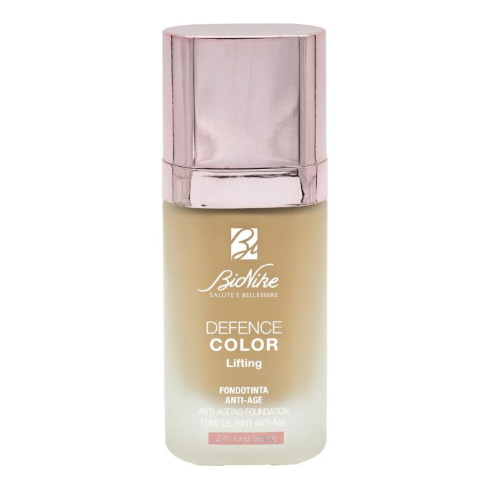 Bionike Defence Color Fondotinta Lifting 206 Cannelle 30ml - Fondotinta Anti-Age con SPF15 per Pelli Mature