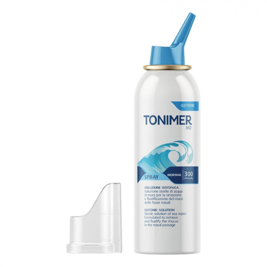 Tonimer Isotonic Normal Spray 100ml - Soluzione Isotonica di Acqua di Mare per il Benessere Nasale