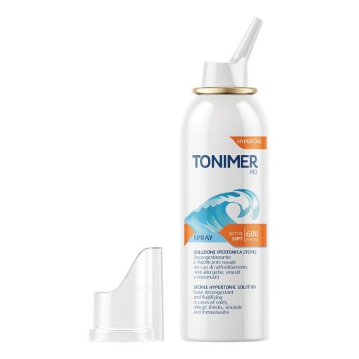 Tonimer MD Hypertonic Spray Soluzione Ipertonica Sterile, 100 ml Tonimer MD Hypertonic Spray Soluzione Ipertonica Sterile, 100 ml