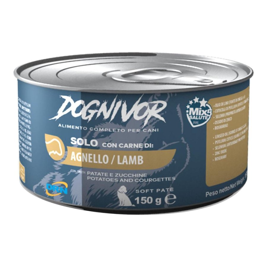 NEXTMUNE DRN DOGNIVOR CANE SOLO AGNELLO PATATE ZUCCHINE 150GR (lattina)