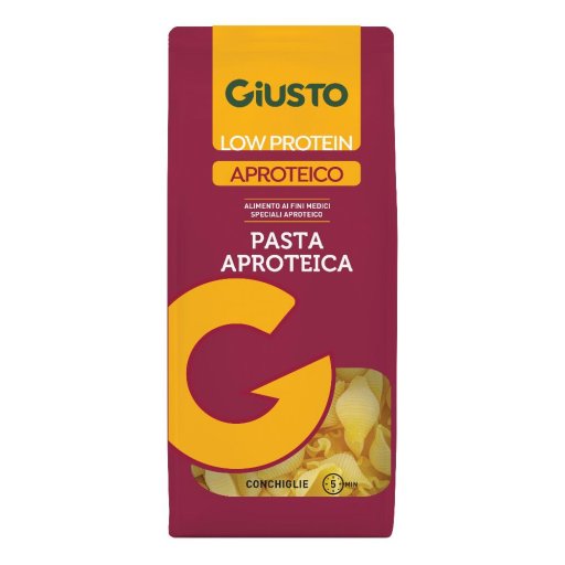 Giusto Aproteico Conchiglie 250g - Pasta Aproteica Senza Glutine e Lattosio
