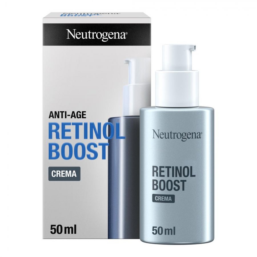 Neutrogena Retinol Boost Crema Viso con Retinolo Puro 50ml - Crema Antietà