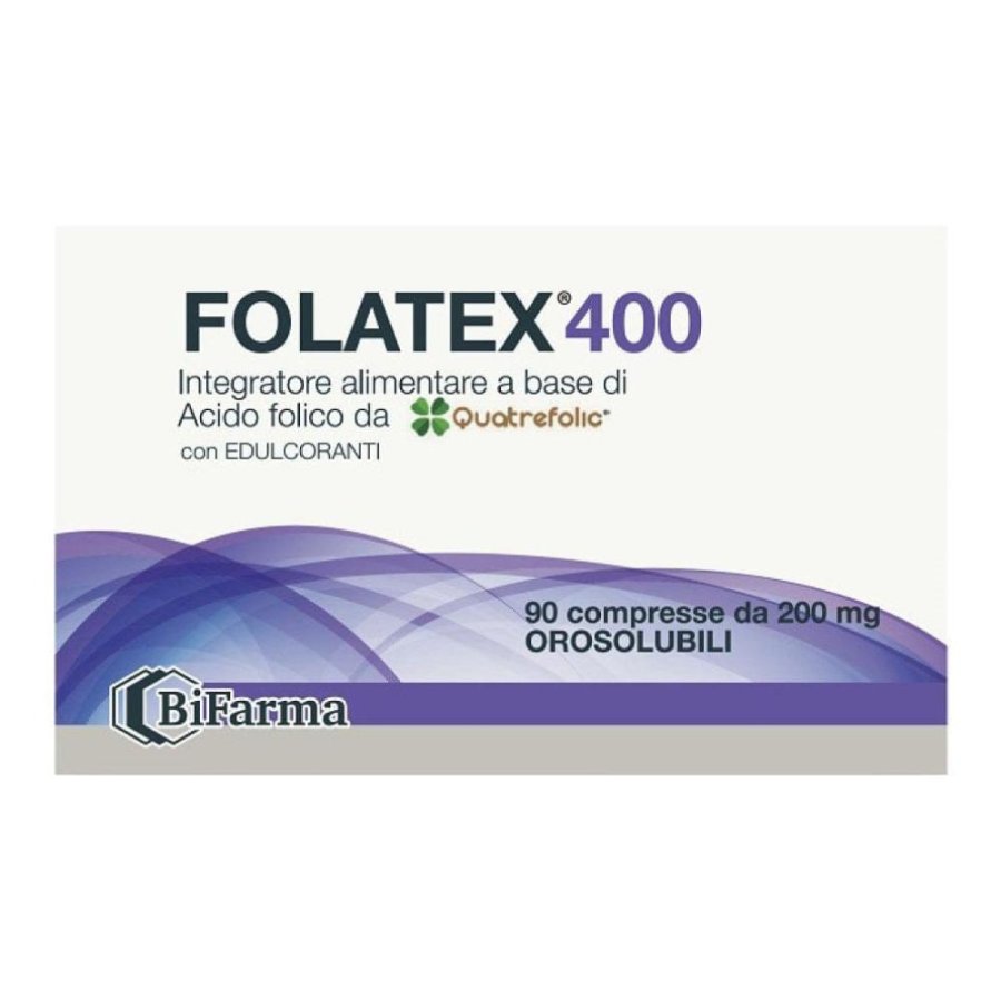 Folatex 400, 90 Compresse Orosolubili