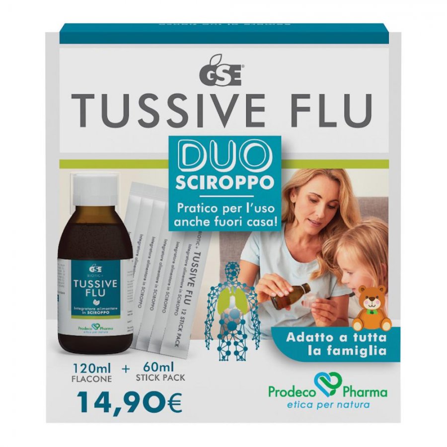 Gse Tussive Flu Duo Fl+6stick