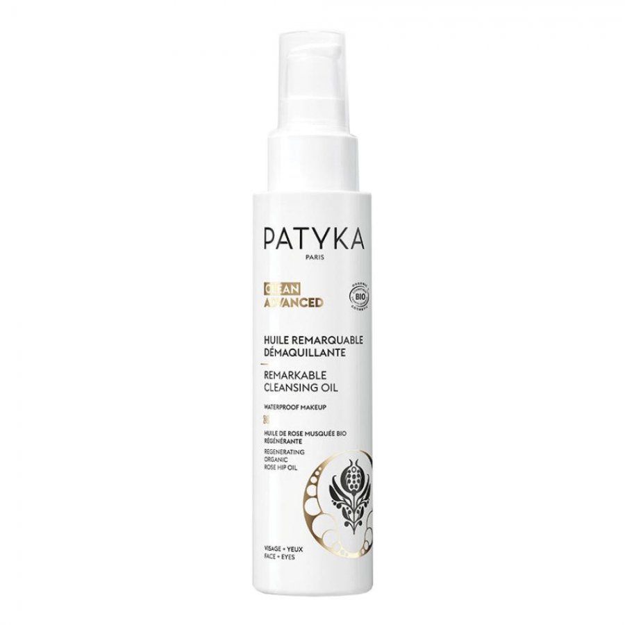 Patyka Olio Struccante Straordinario 100ml - Olio struccante ad azione detergente per trucco waterproof