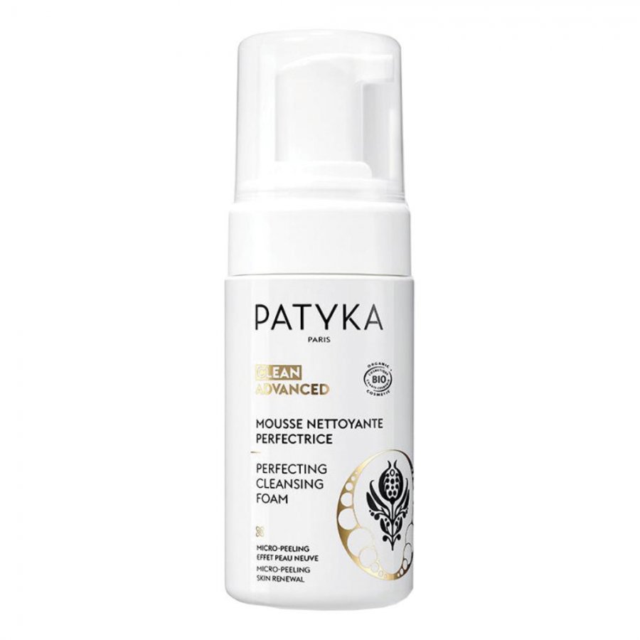 Patyka Mousse Detergente Perfezionante 100ml - Mousse detergente viso ad azione enzimatica (AHA)