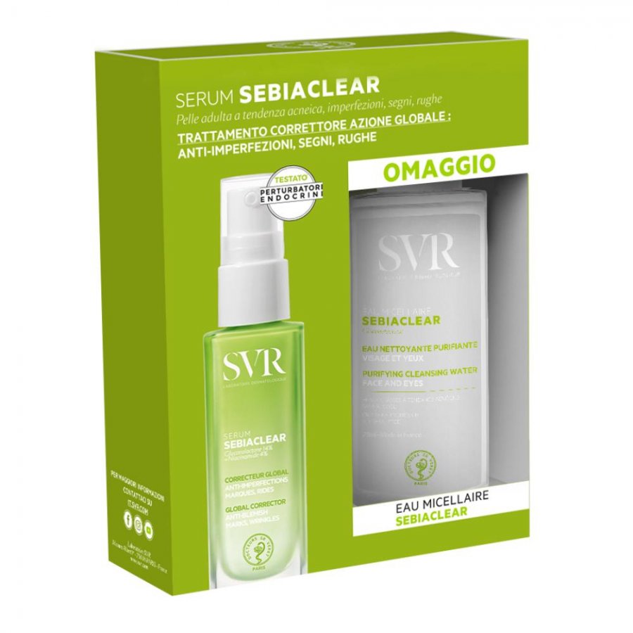 Sebiaclear Set Serum+eau Micel