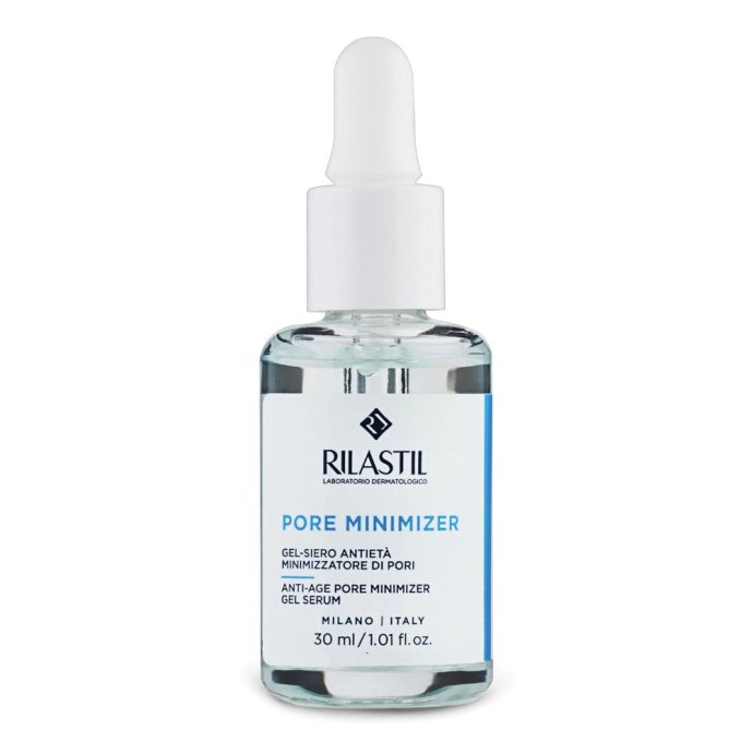 Rilastil Siero Pore Minimizer 30ml - Gel Siero Antietà per una Pelle Levigata e Pori Ridotti