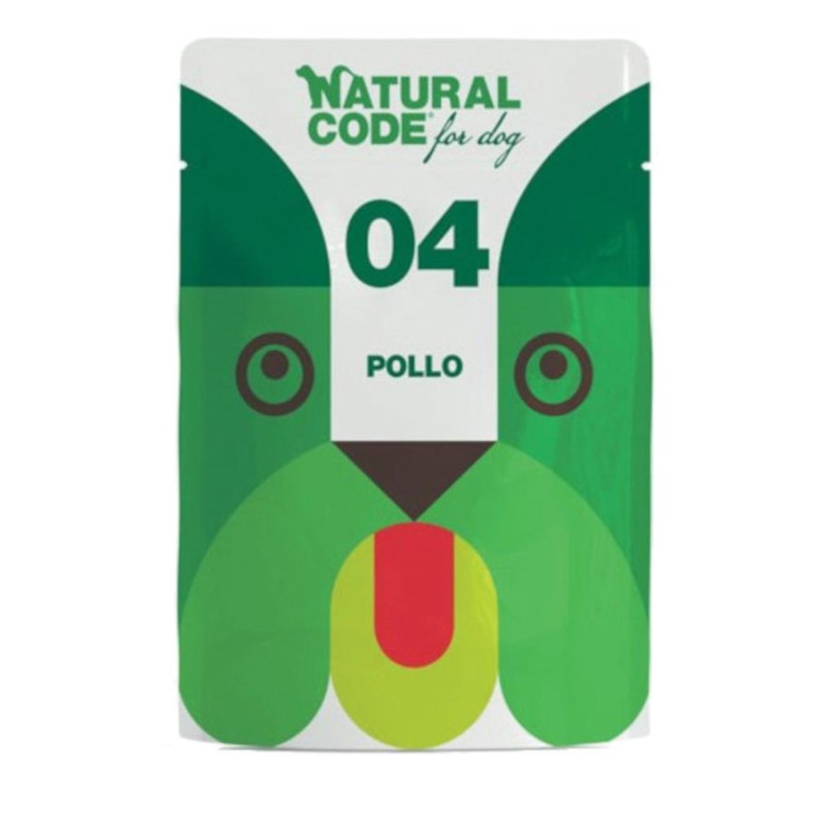 NATURAL CODE CANE 04 POLLO 300GR (bustina)