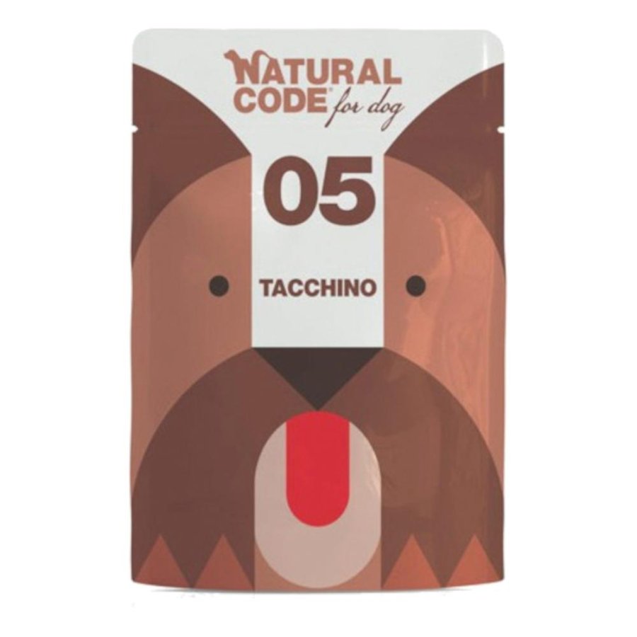 NATURAL CODE CANE 05 TACCHINO 300GR (bustina)